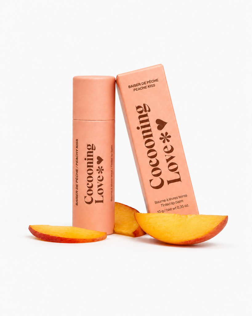 Peachy Kiss – Baume à lèvres teinté pêche