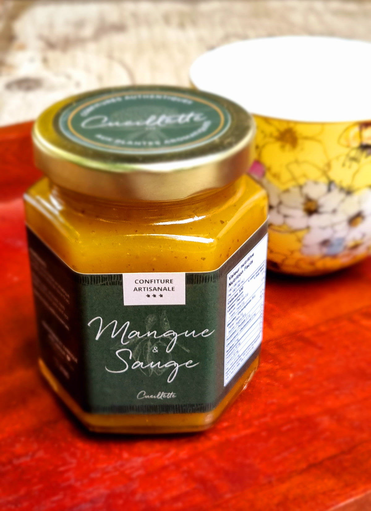 Confiture artisanale - Mangue Sauge
