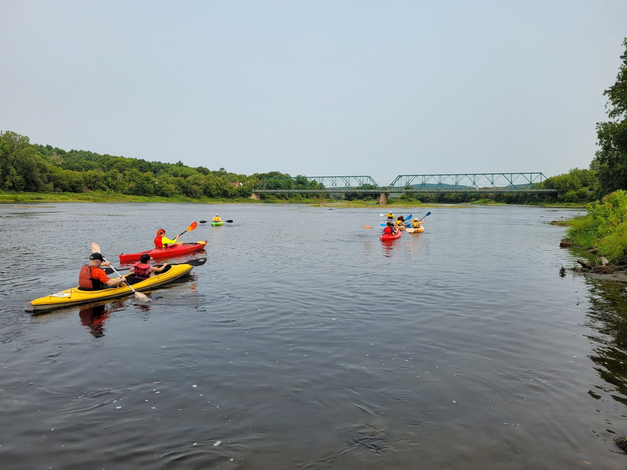 Descente guidée en canoe-kayak pour 2 personnes - Canot-Kayak Richmond