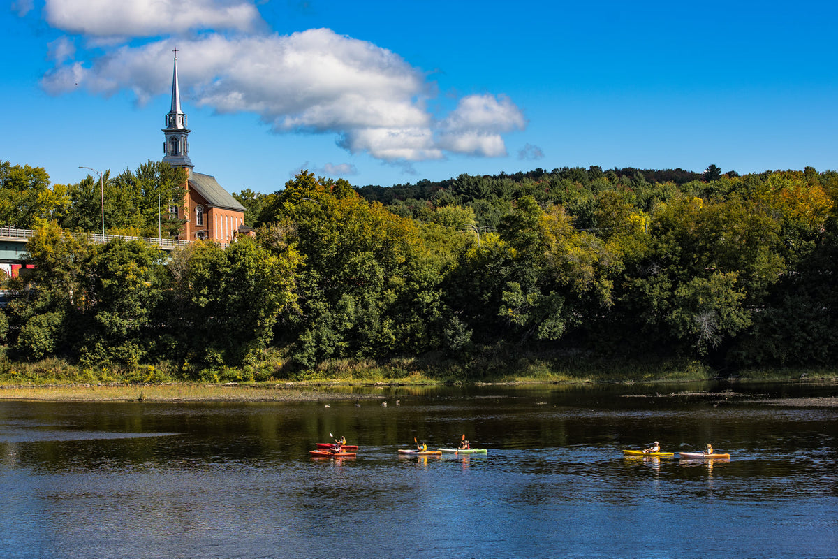Descente guidée en canoe-kayak pour 2 personnes - Canot-Kayak Richmond