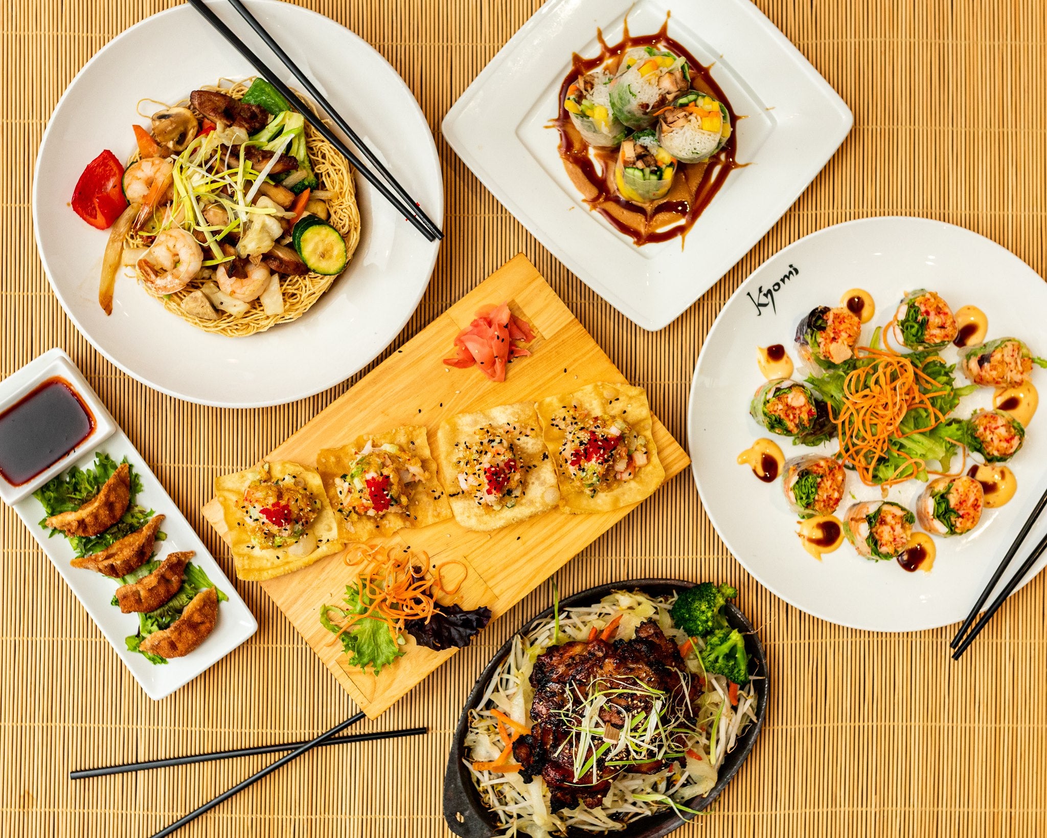 Cocktail et souper asiatique pour 2 personnes - Restaurant Kyomi Lasalle