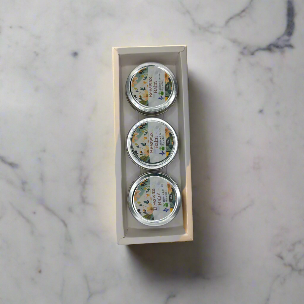 3 baumes à la cire d'abeille pour vos lèvres et votre peau