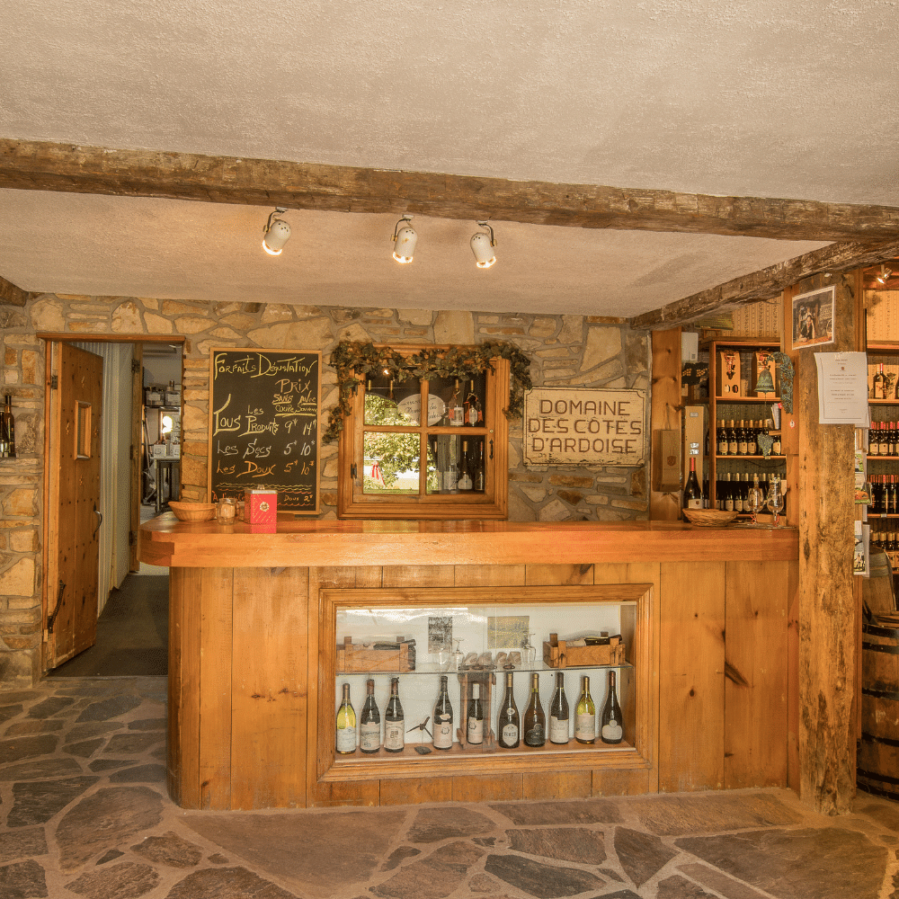Dégustation de vins pour 2 personnes - Domaine des Côtes d'Ardoise