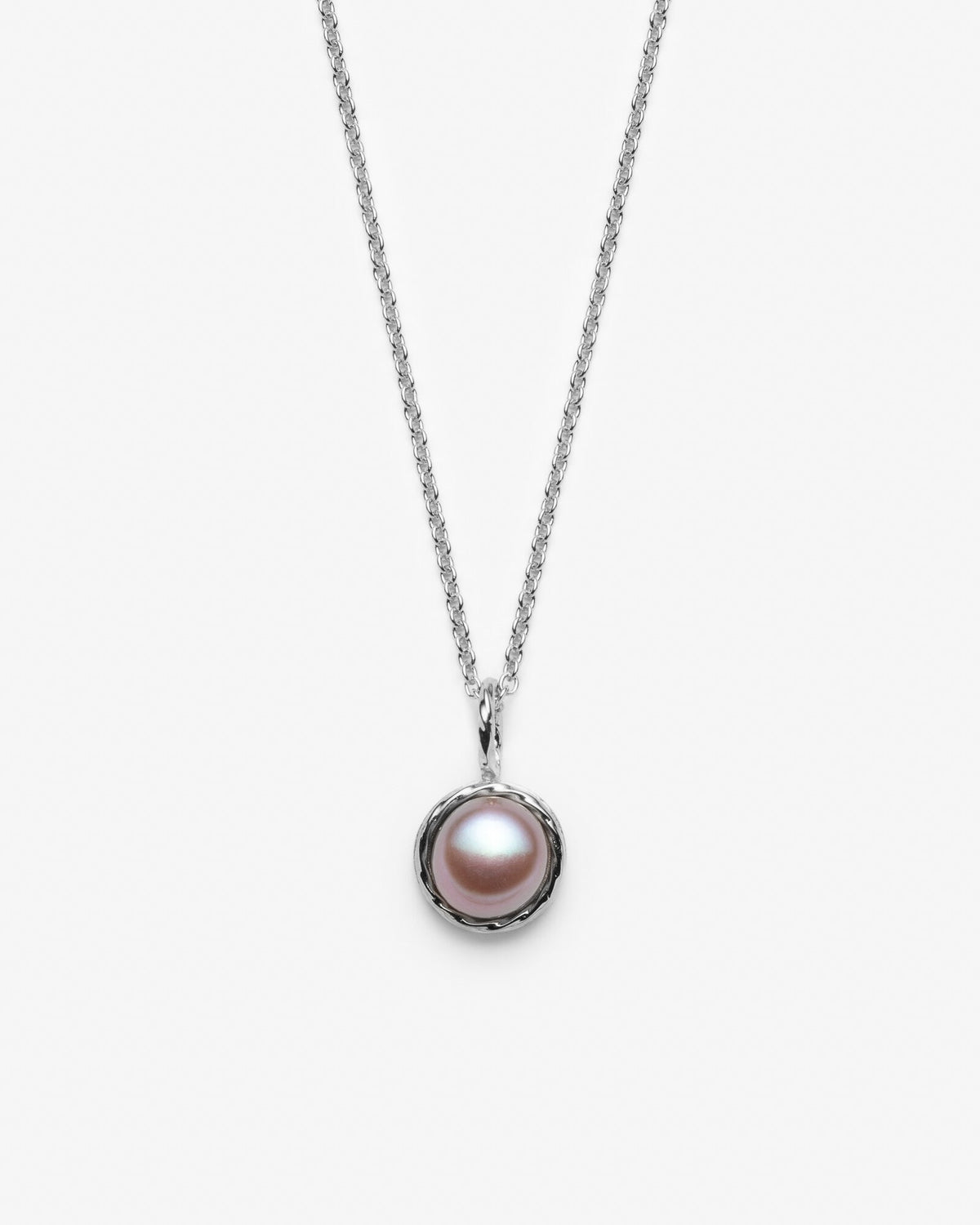 Collier avec perle rose - Perle d'eau douce naturelle