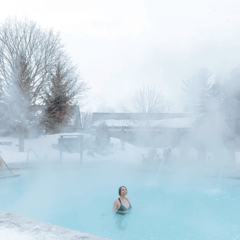 Expérience thermale et repas pour 1 personne - Strøm spa nordique Mont-Saint-Hilaire
