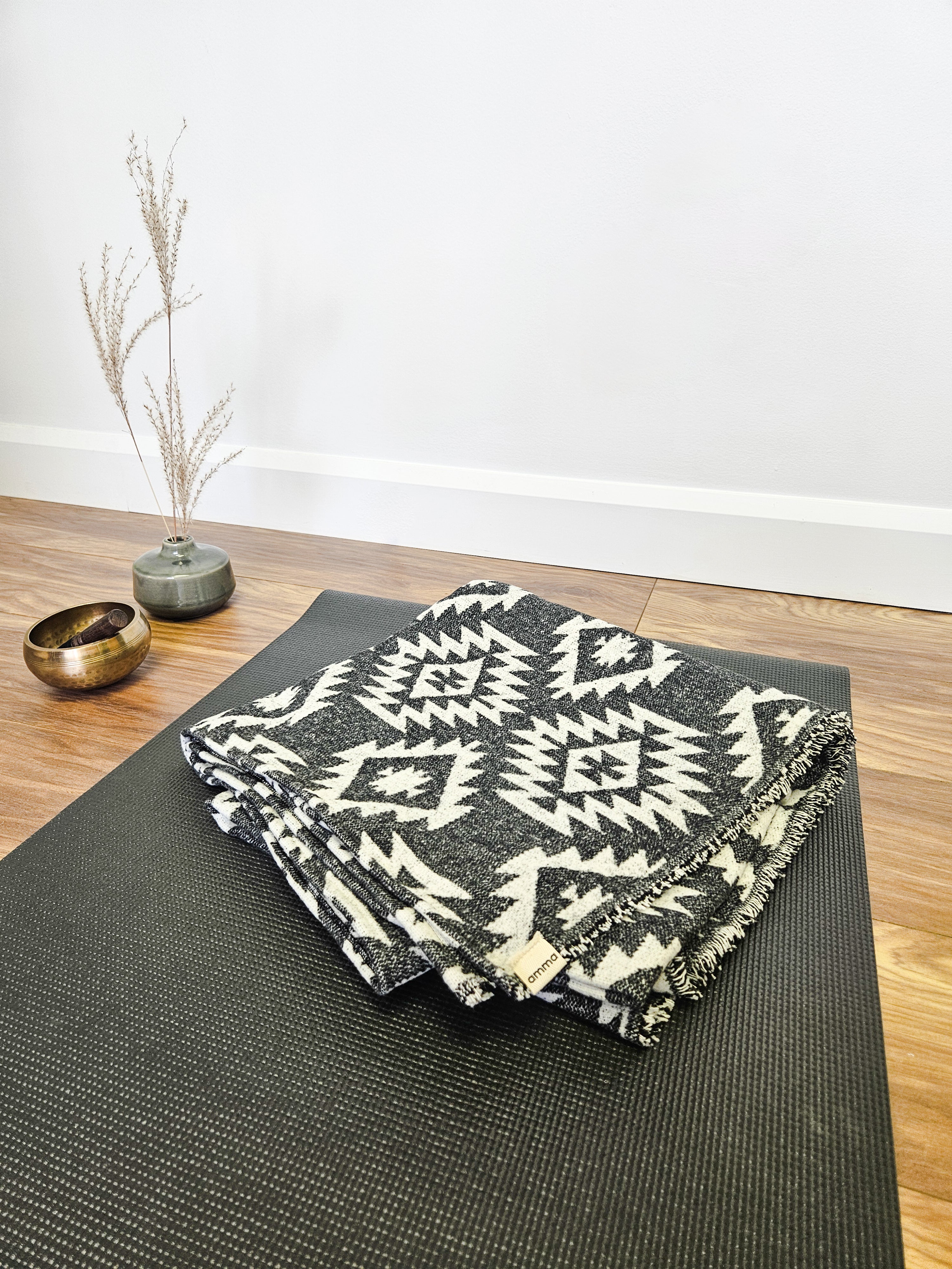 Couverture chaude de méditation