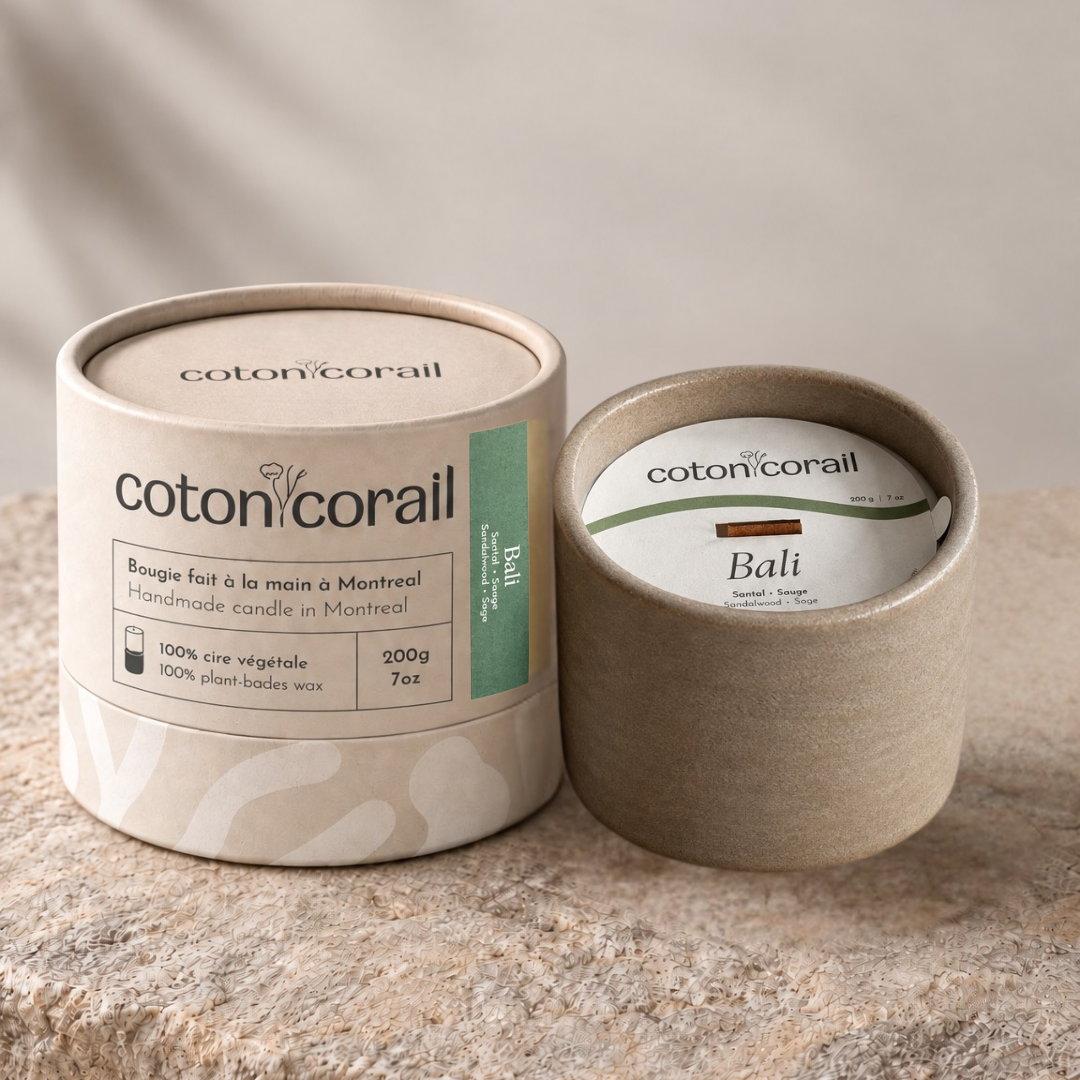 Bali Candle | Sandalwood + Sage