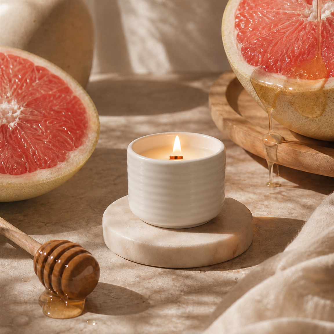 Delray Candle | Pomelo + Honey