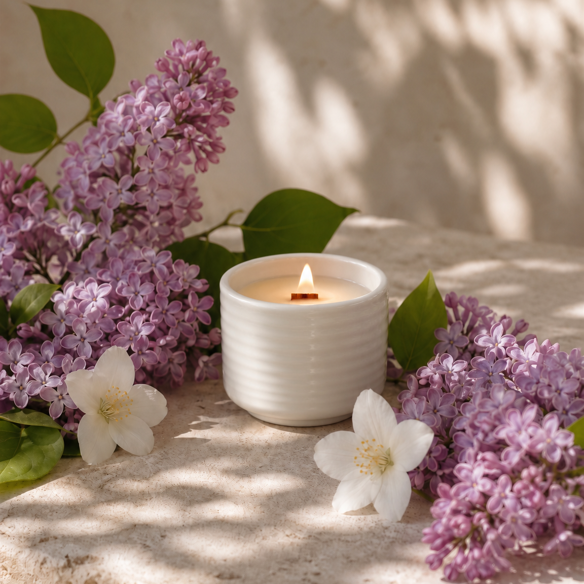 Bougie Osaka | Lilas + Jasmin