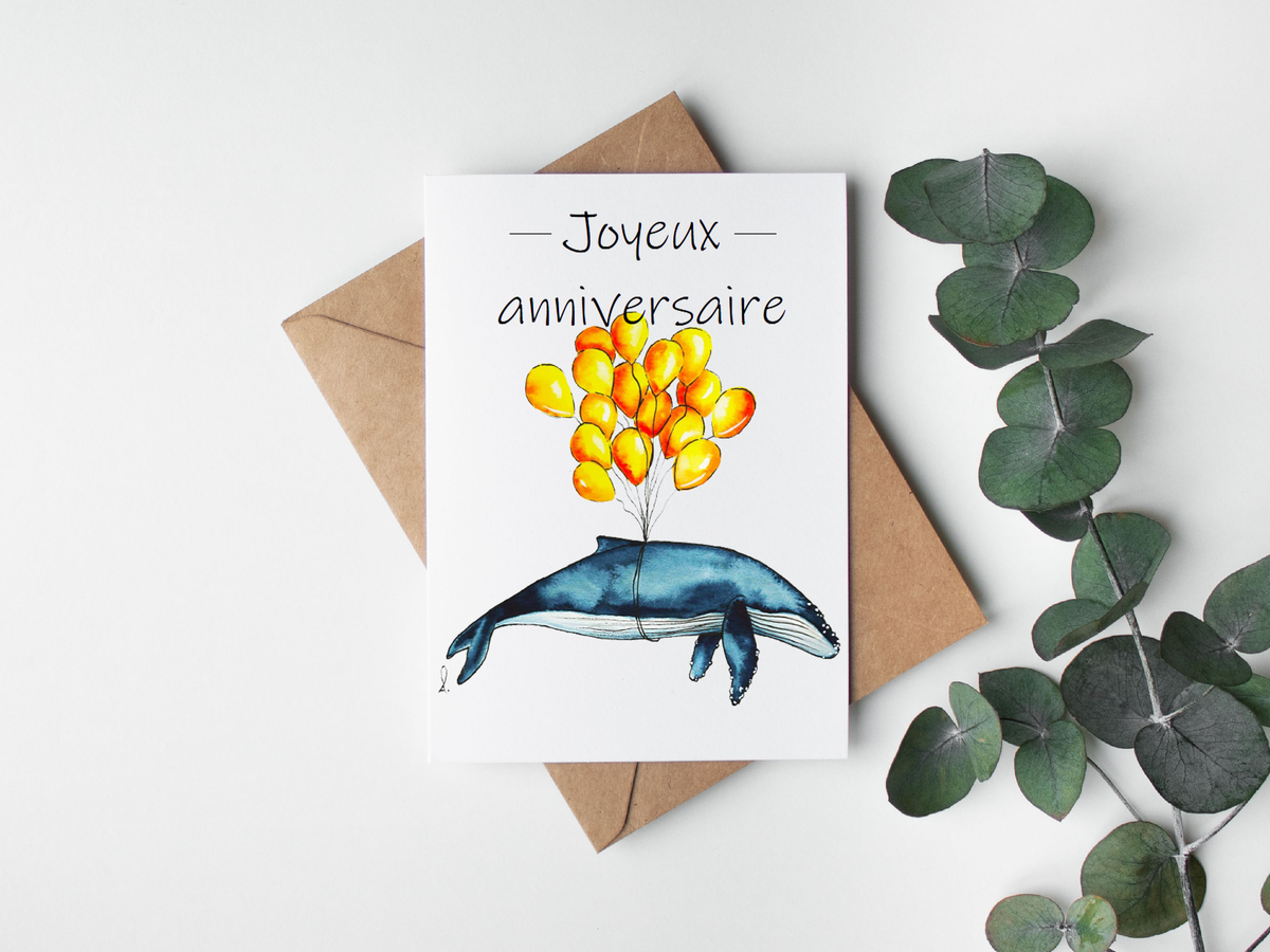 Carte de souhait - Carte de fête