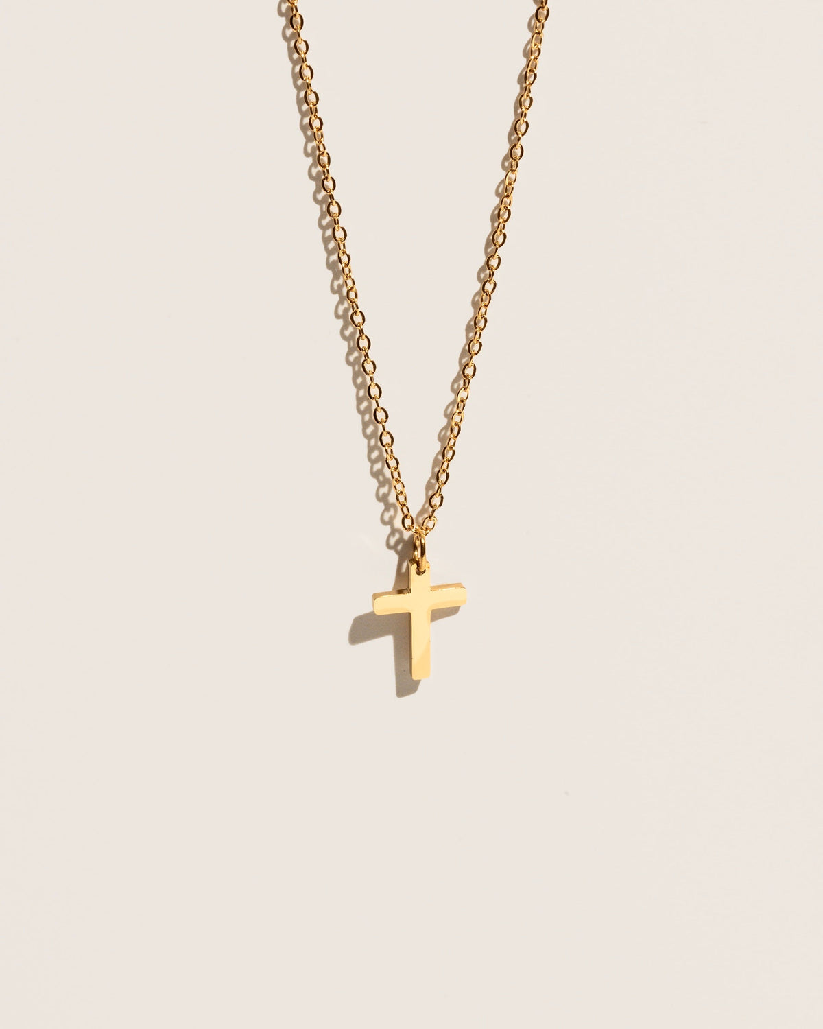 Collier croix simple
