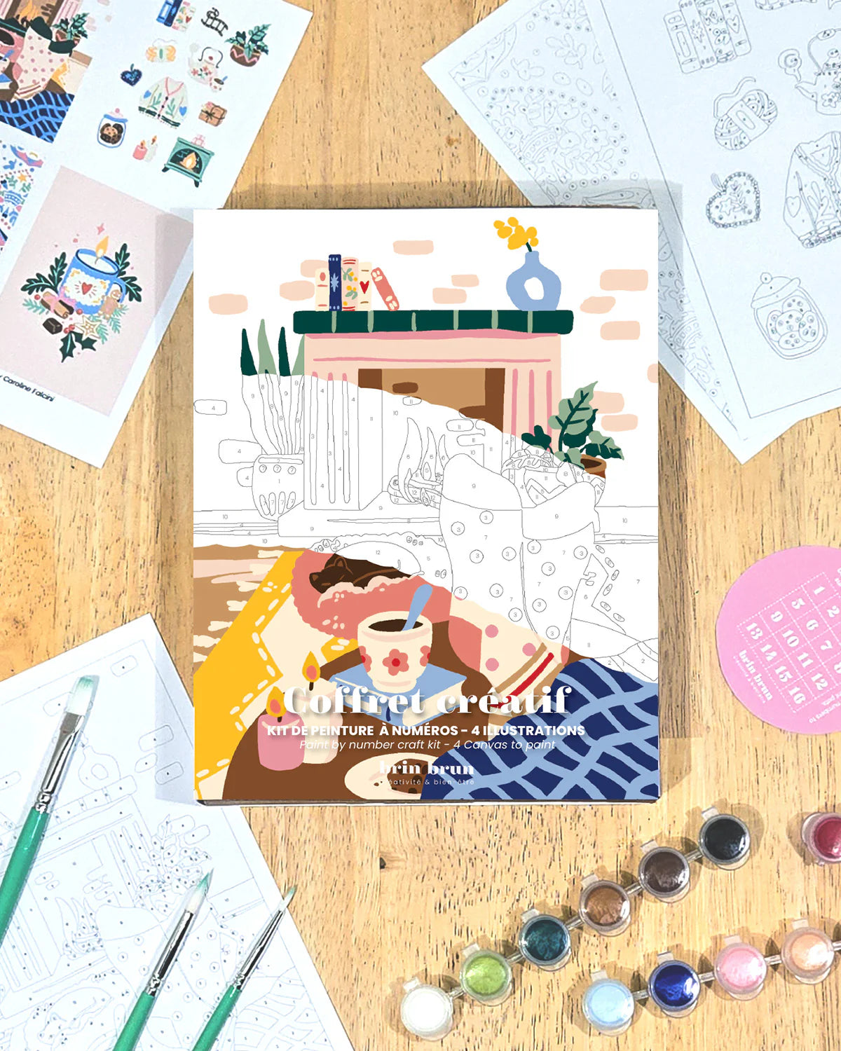 Coffret créatif - Kit de peinture à numéros