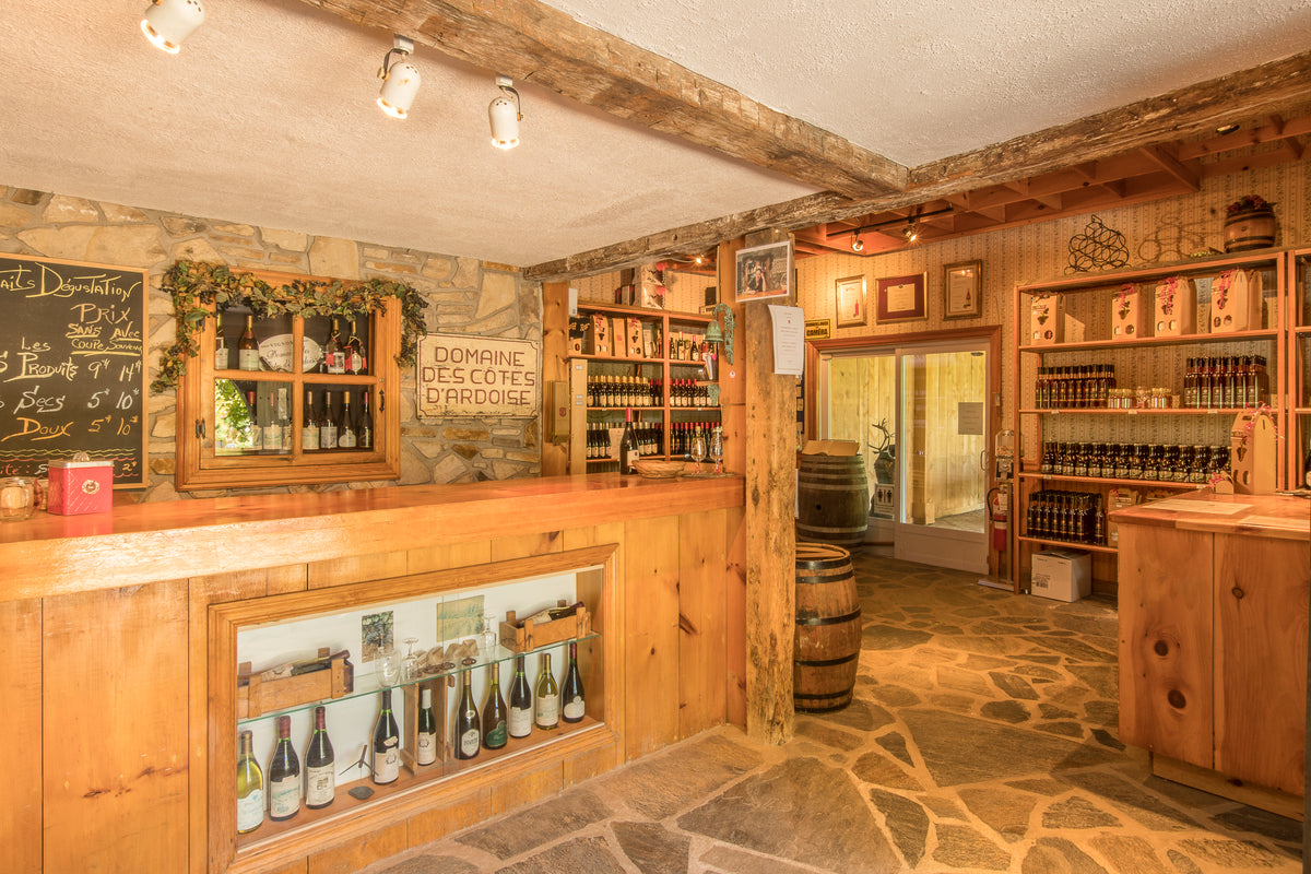 Vin et fromage pour 2 personnes - Domaine des Côtes d'Ardoise