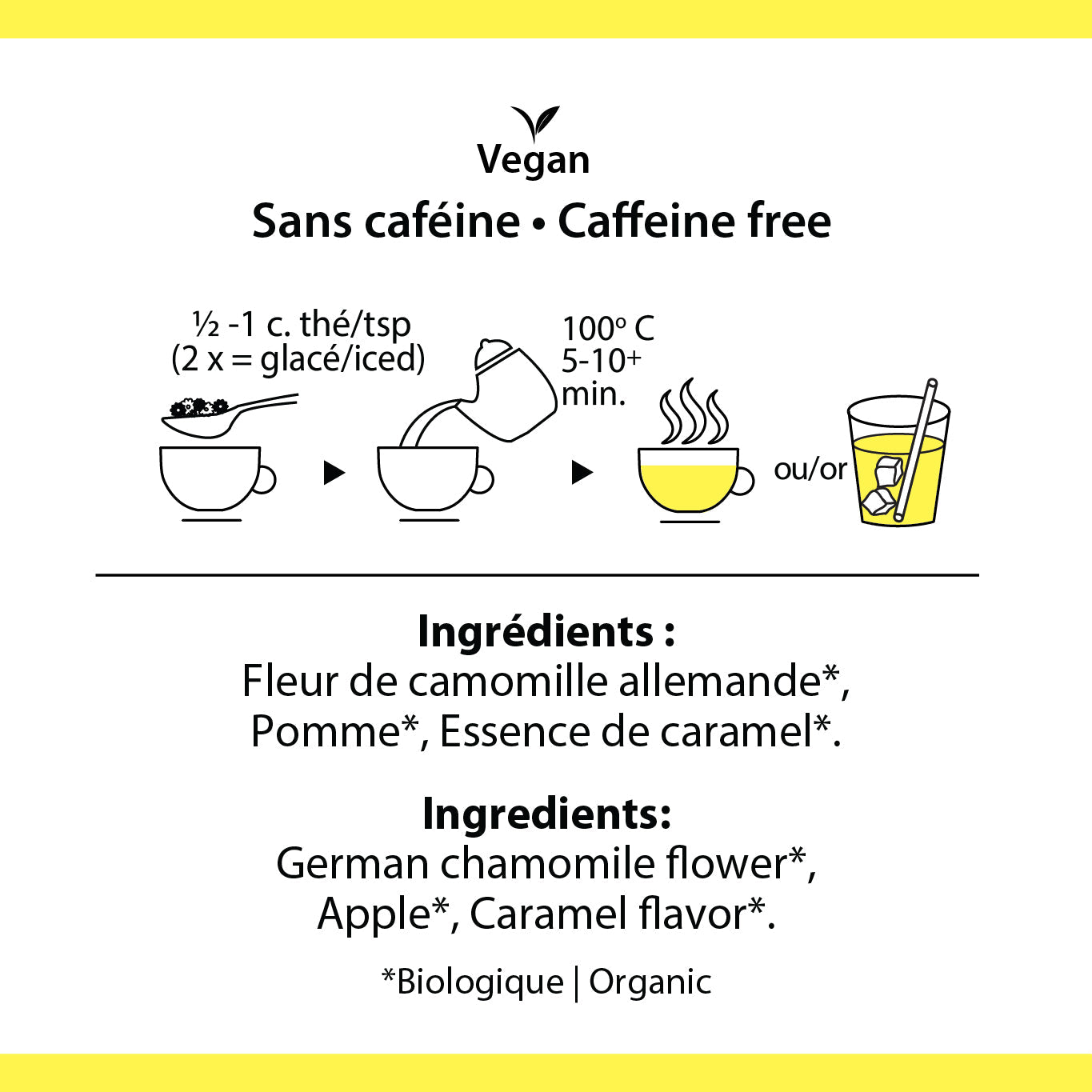 Tisane Camomille
