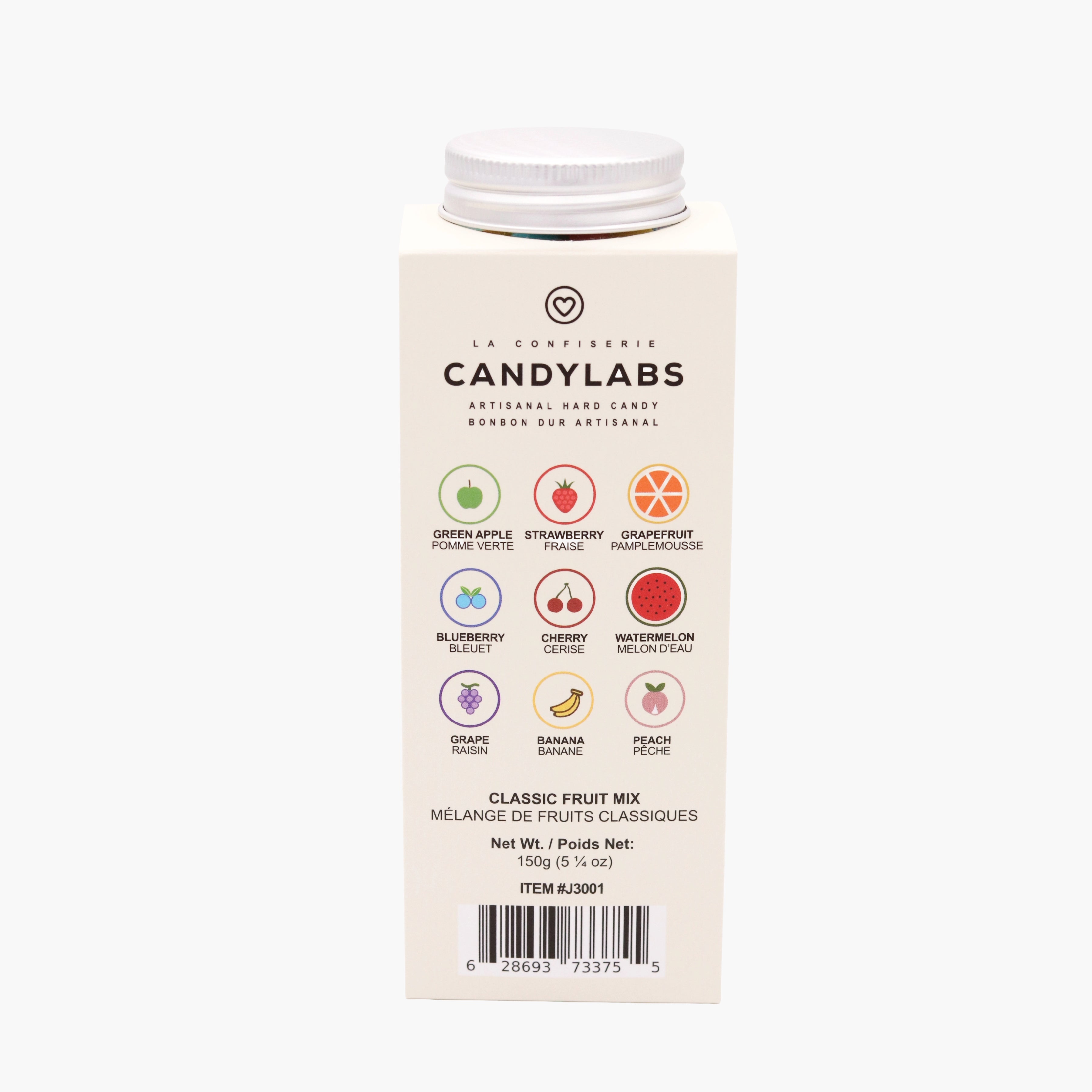 Mélange de bonbons - Fruits classiques