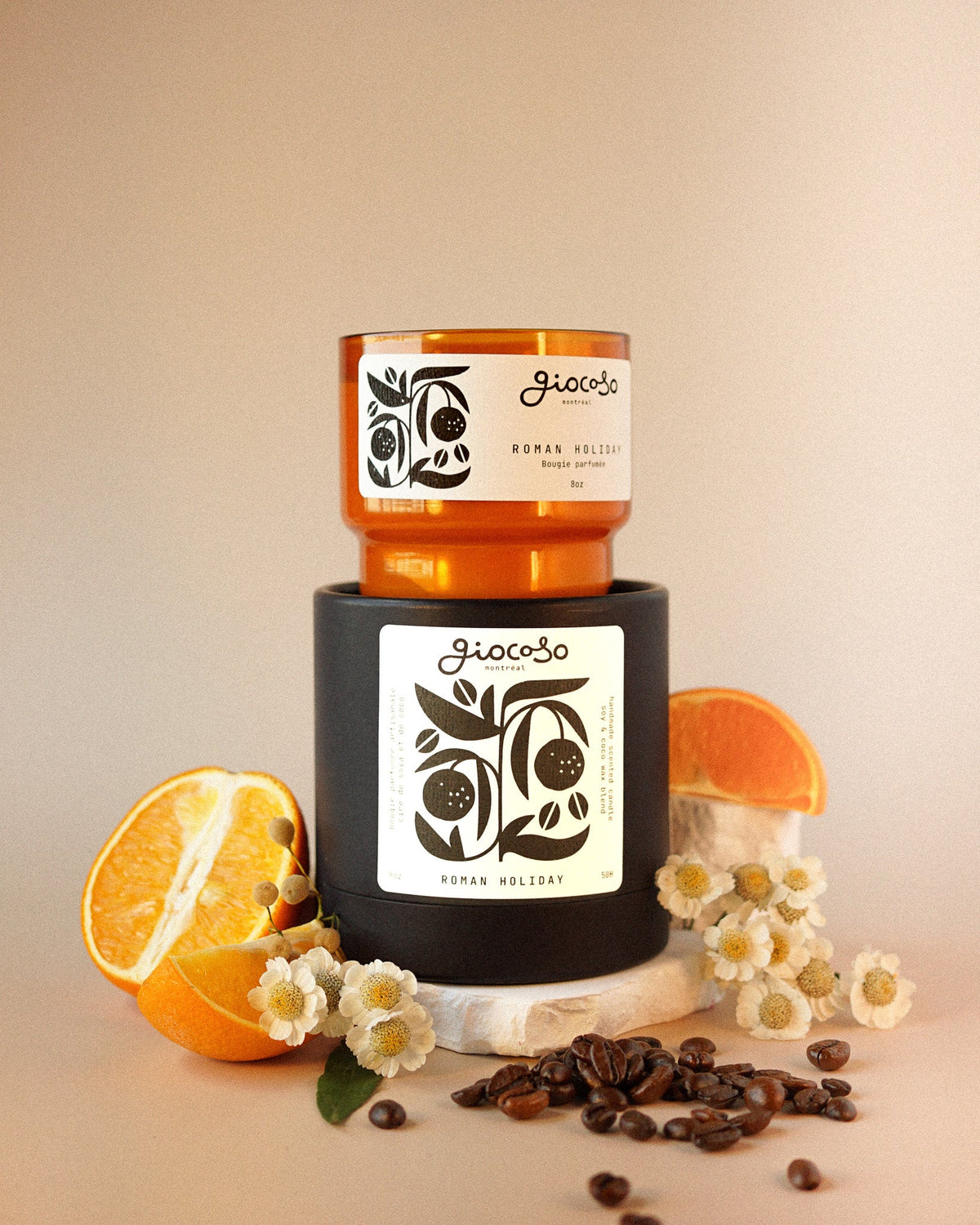 8oz Candle - Roman Holiday