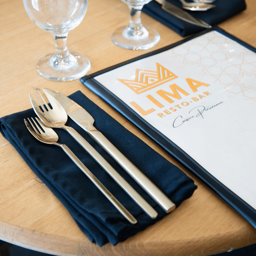 L'Épicurien-Repas 3 services et bouteille de vin pour 2 personnes - Resto-Bar Lima