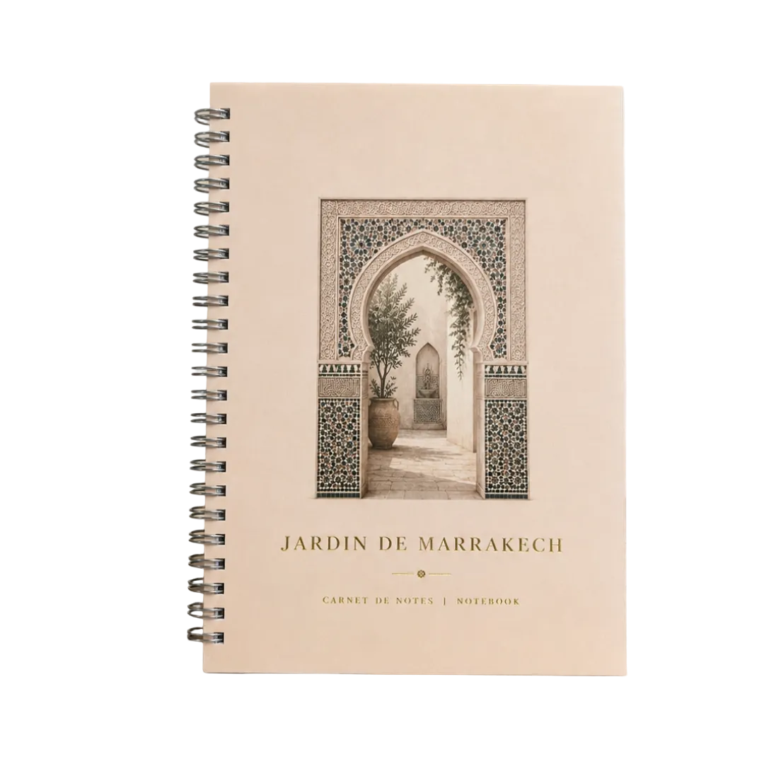 Carnet de notes « Jardin de Marrakech »