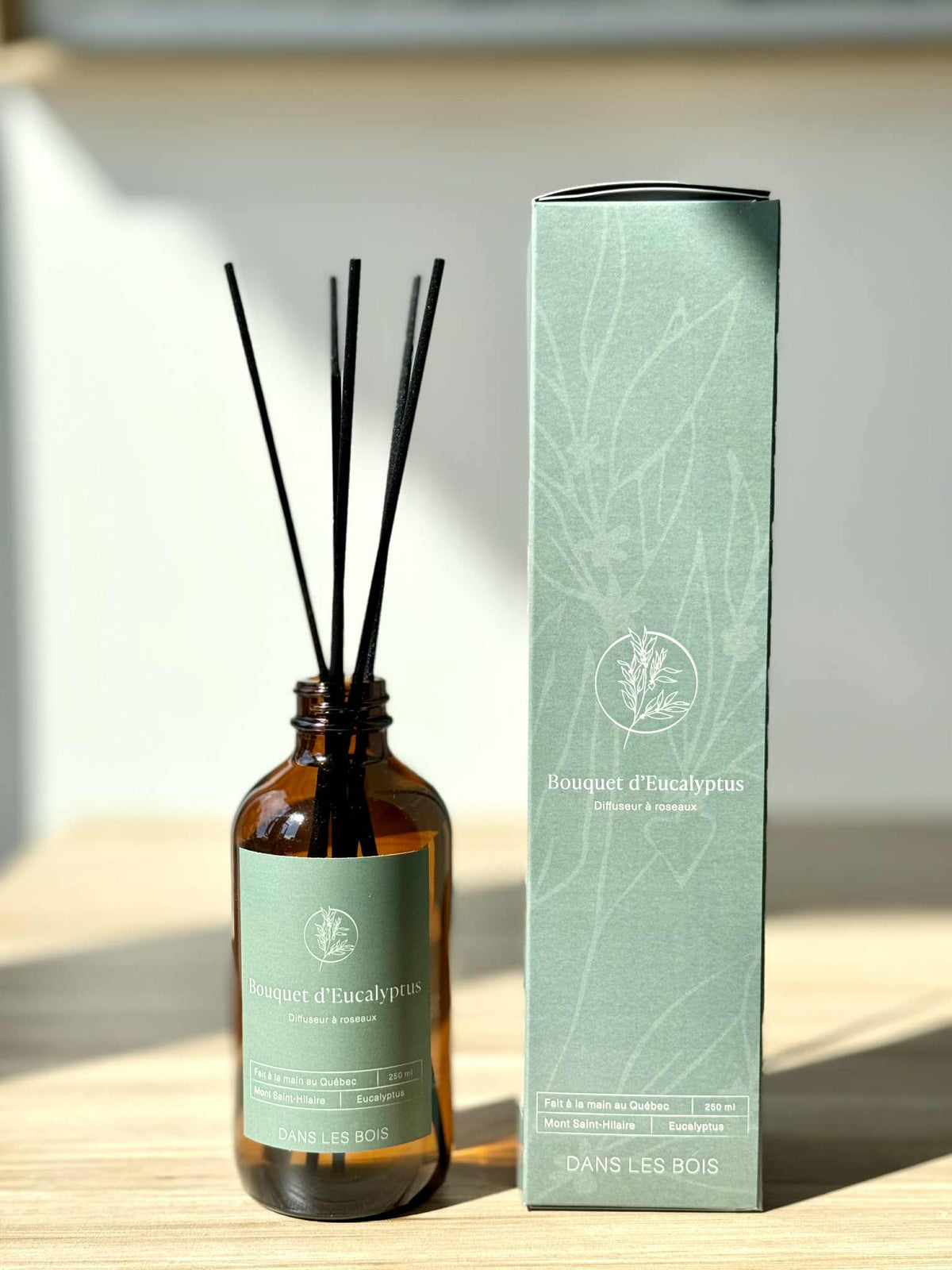 Diffuseur à roseaux - Bouquet d'Eucalyptus
