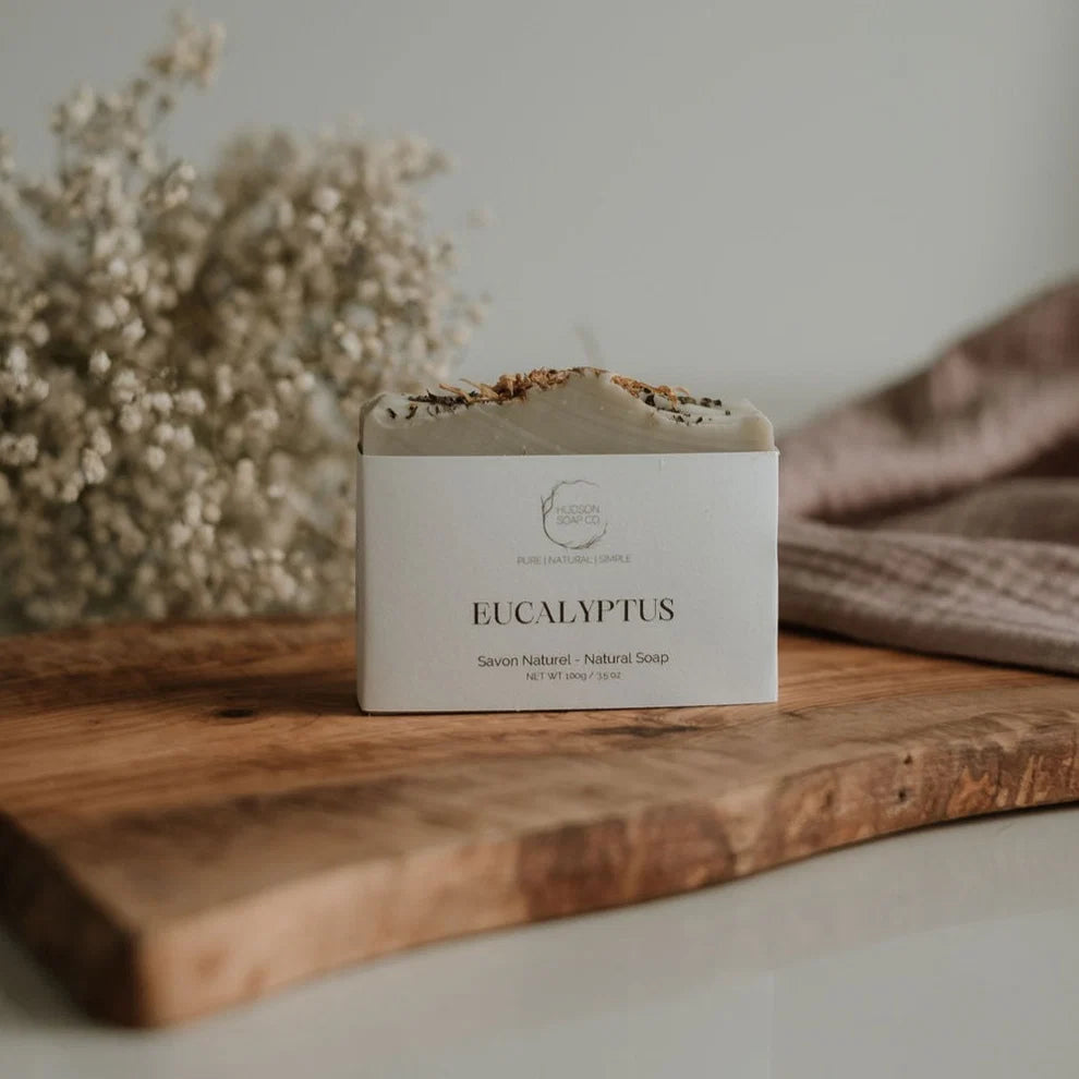 Savon artisanal naturel - Eucalyptus
