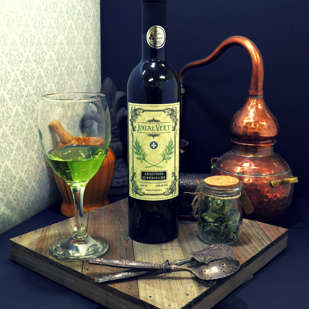 Dégustation, visite et gin pour 4 personnes - Absintherie des Cantons