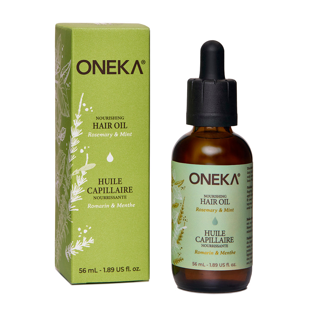 Huile capillaire nourissante - Romarin et Menthe