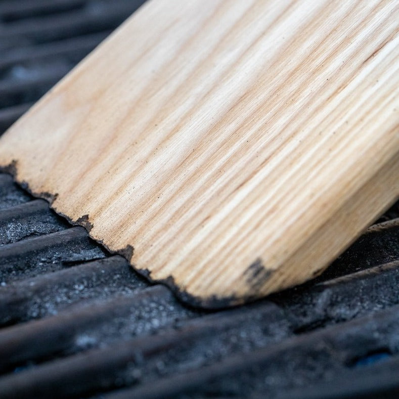 Brosse à BBQ en bois fabriquée au Québec