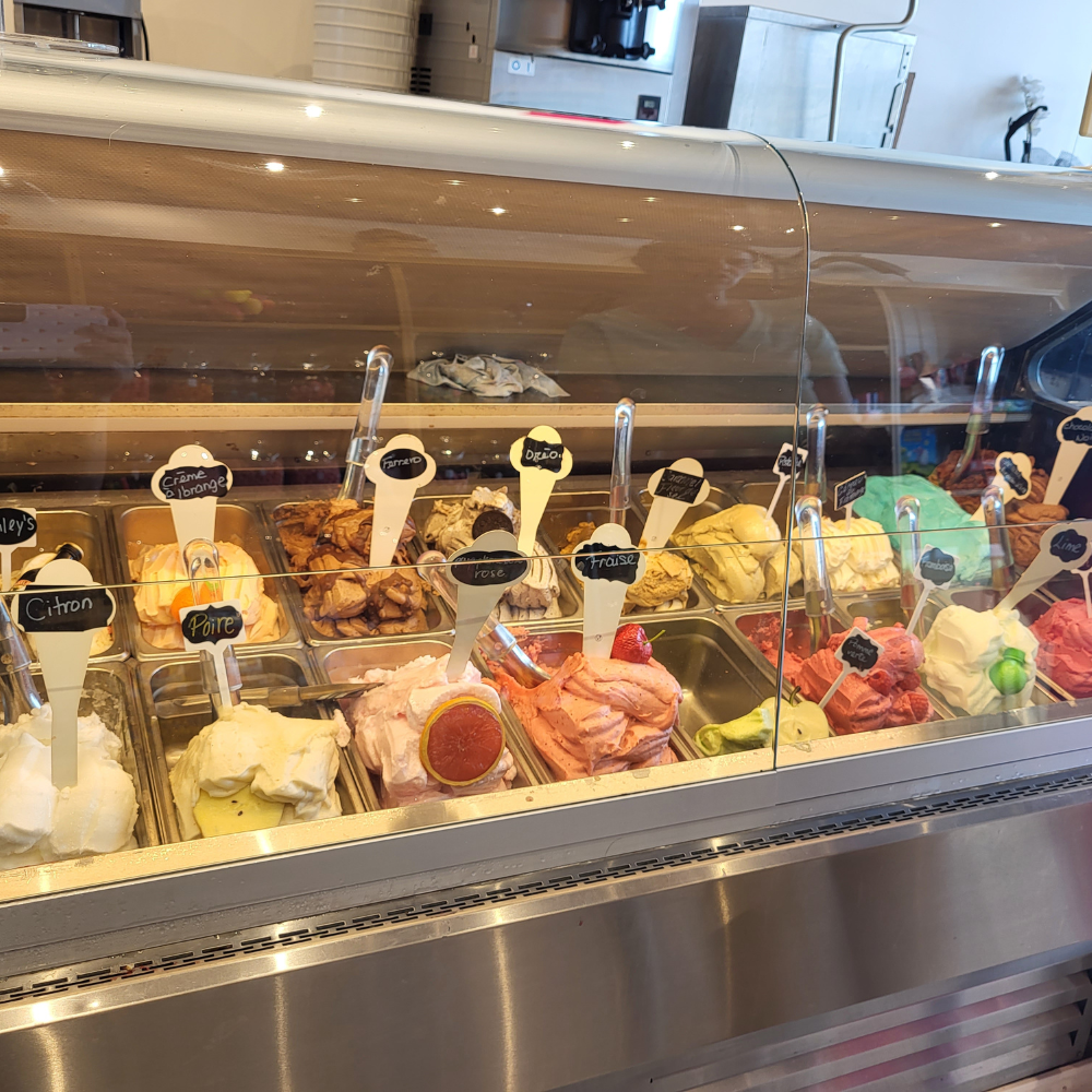 Plateau de dégustation et gelato ou sorbet pour 2 personnes - Folie Glacée