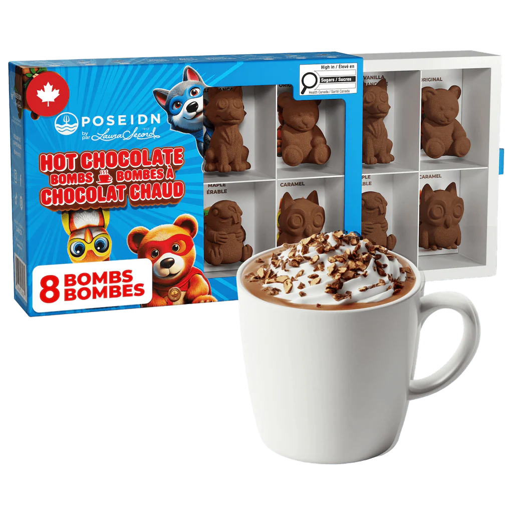 Coffret bombes à chocolat chaud - Édition Super Héros