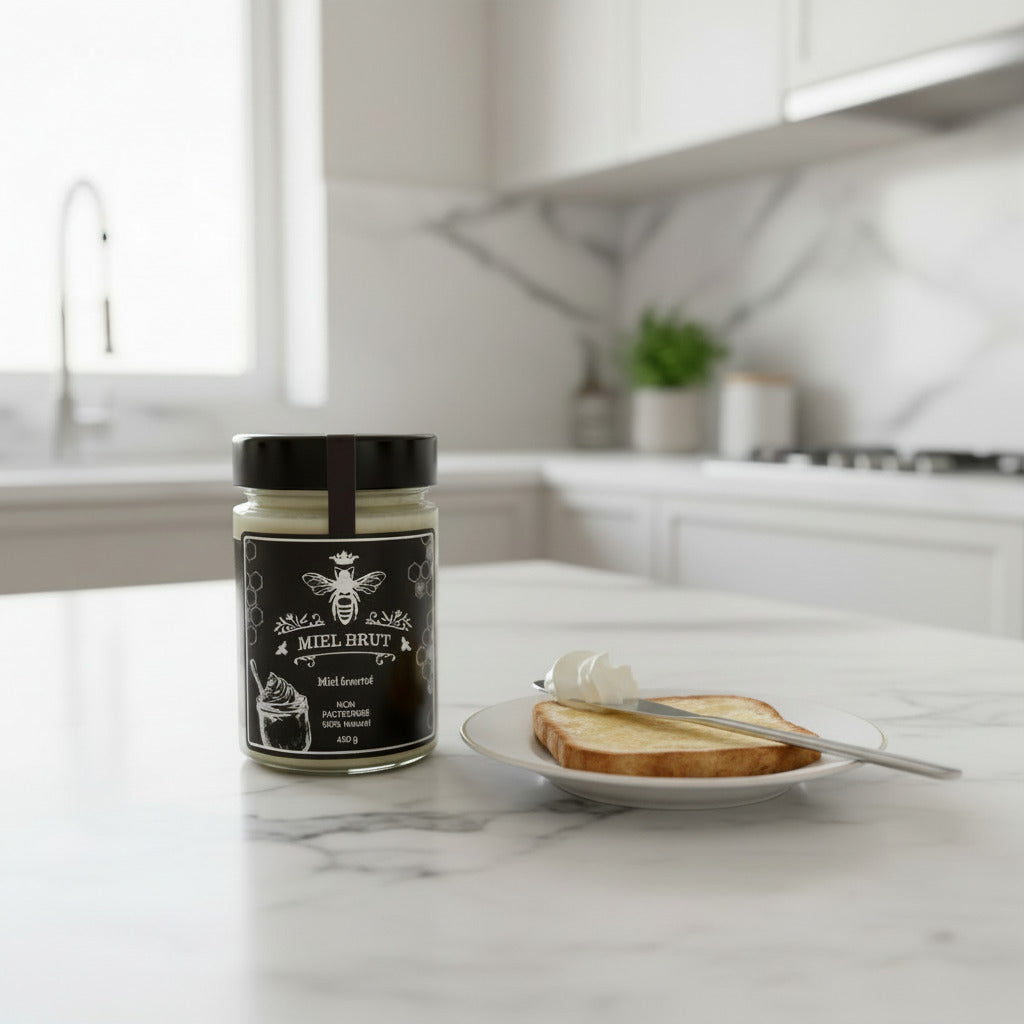 Miel fouetté/baratté