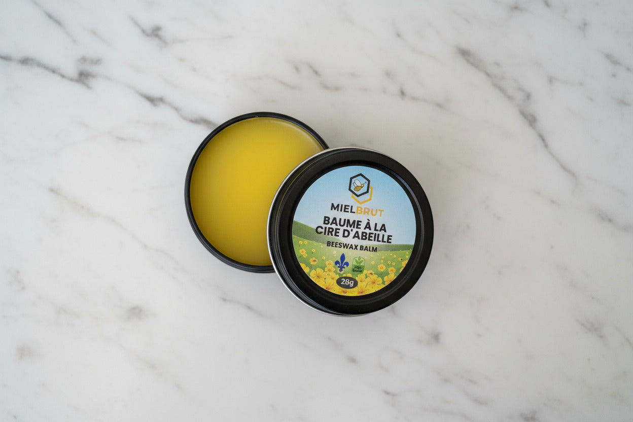 Baume de cire d'abeille: Hydratant pour les lèvres, les mains et la peau