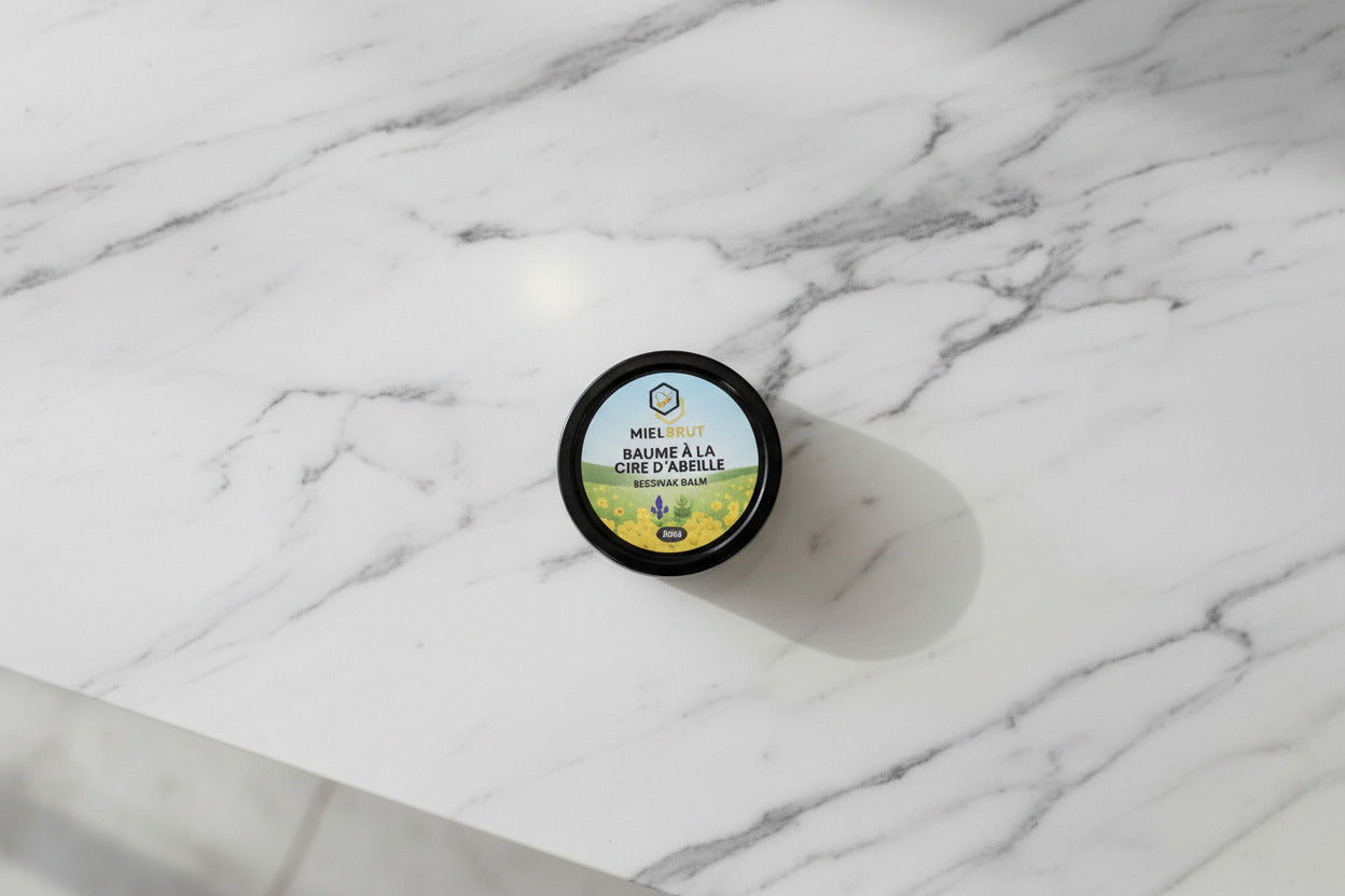 Baume de cire d'abeille: Hydratant pour les lèvres, les mains et la peau