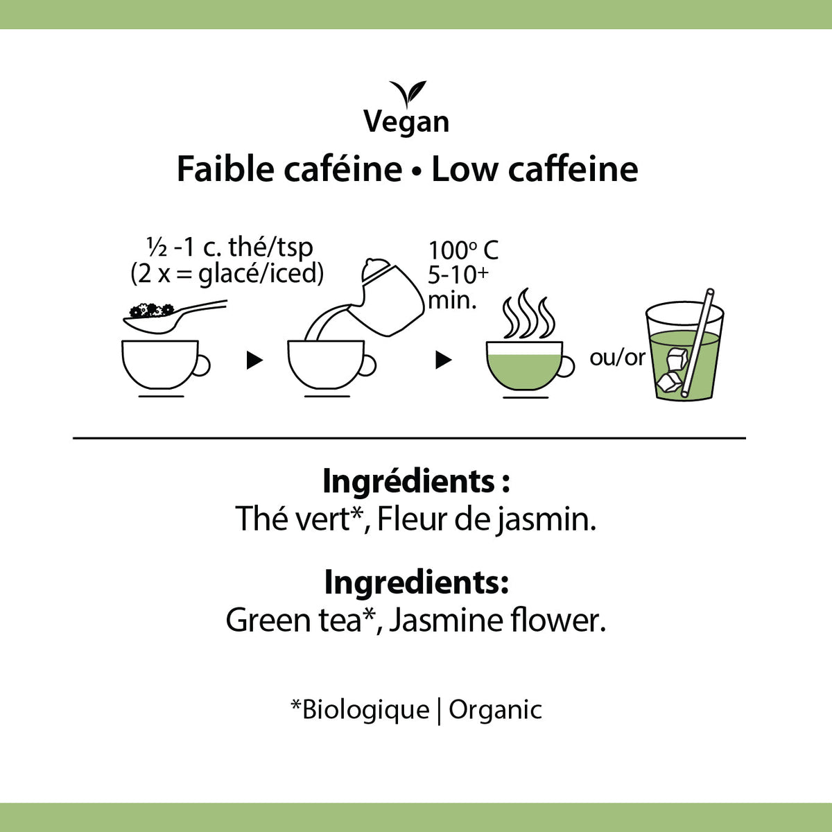 Thé vert Jasmin