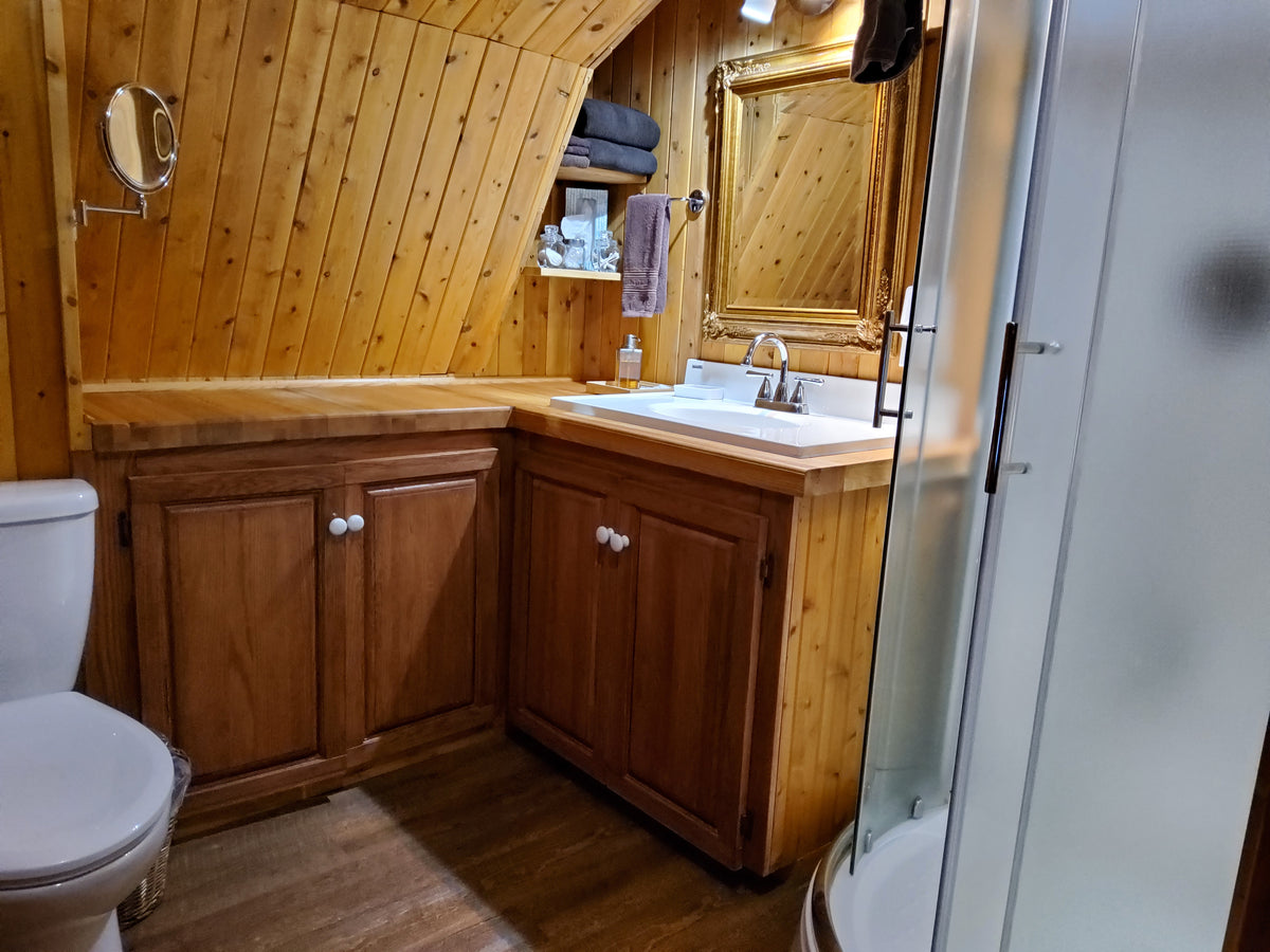 Nuitée pour 2 personnes dans la Cache - Gîte de l'artisan