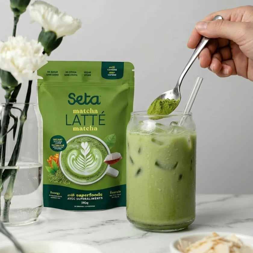 Latté au Matcha