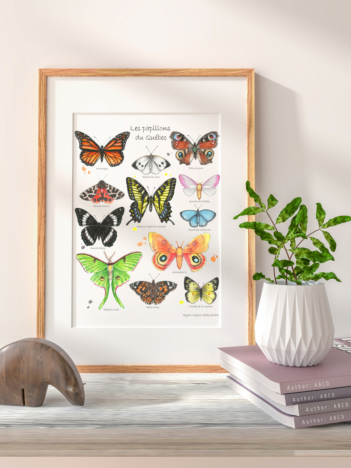 Affiche - Papillons du Québec