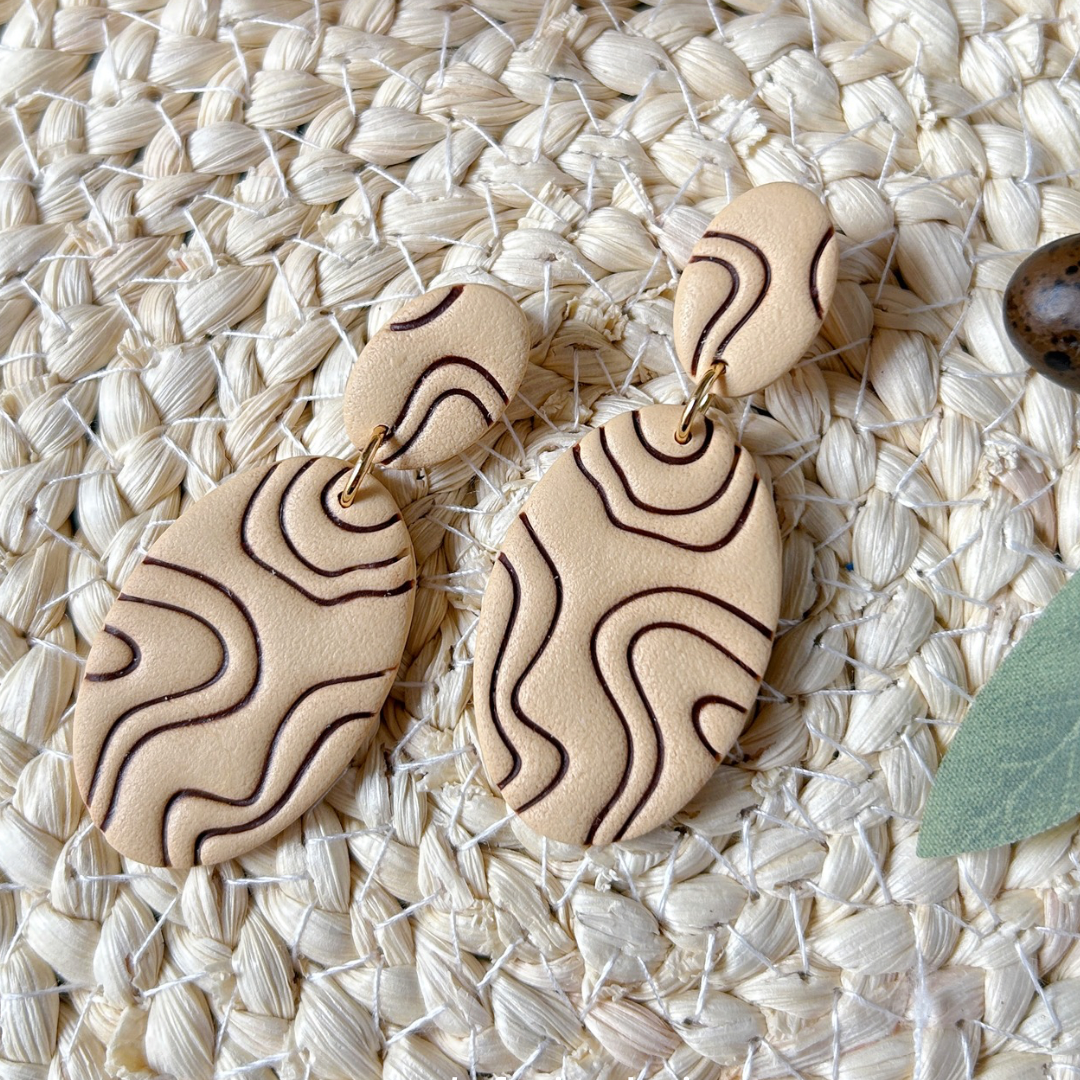 Boucles d'oreille Onda de Terra