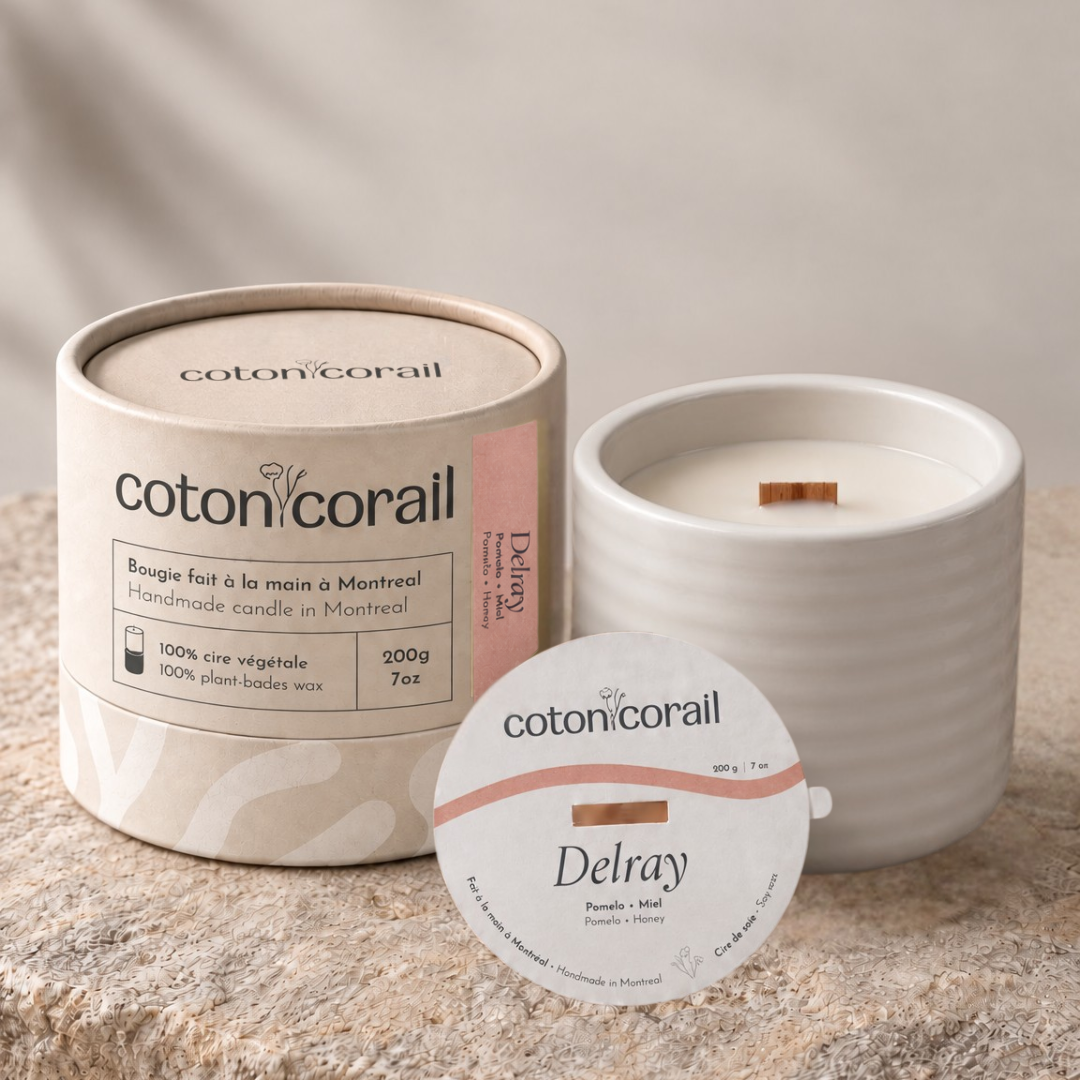 Delray Candle | Pomelo + Honey