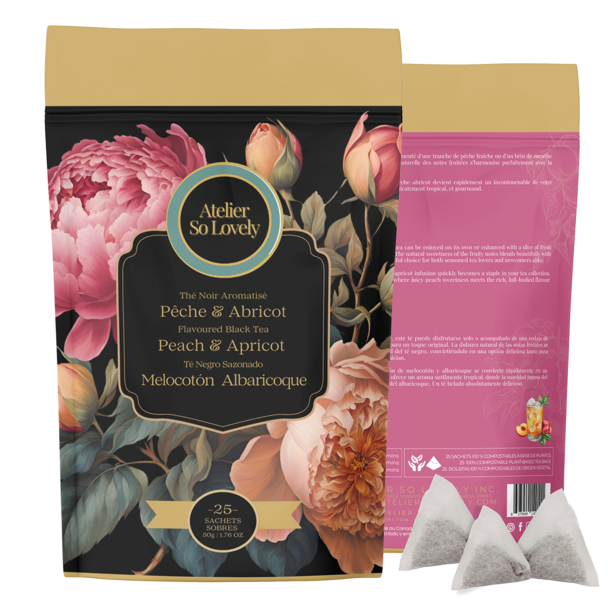 Peach and Apricot Black Tea