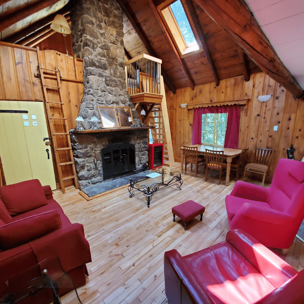 Deux nuits en chalet pour 1 à 6 personnes - Auberge Spa Beaux rêves