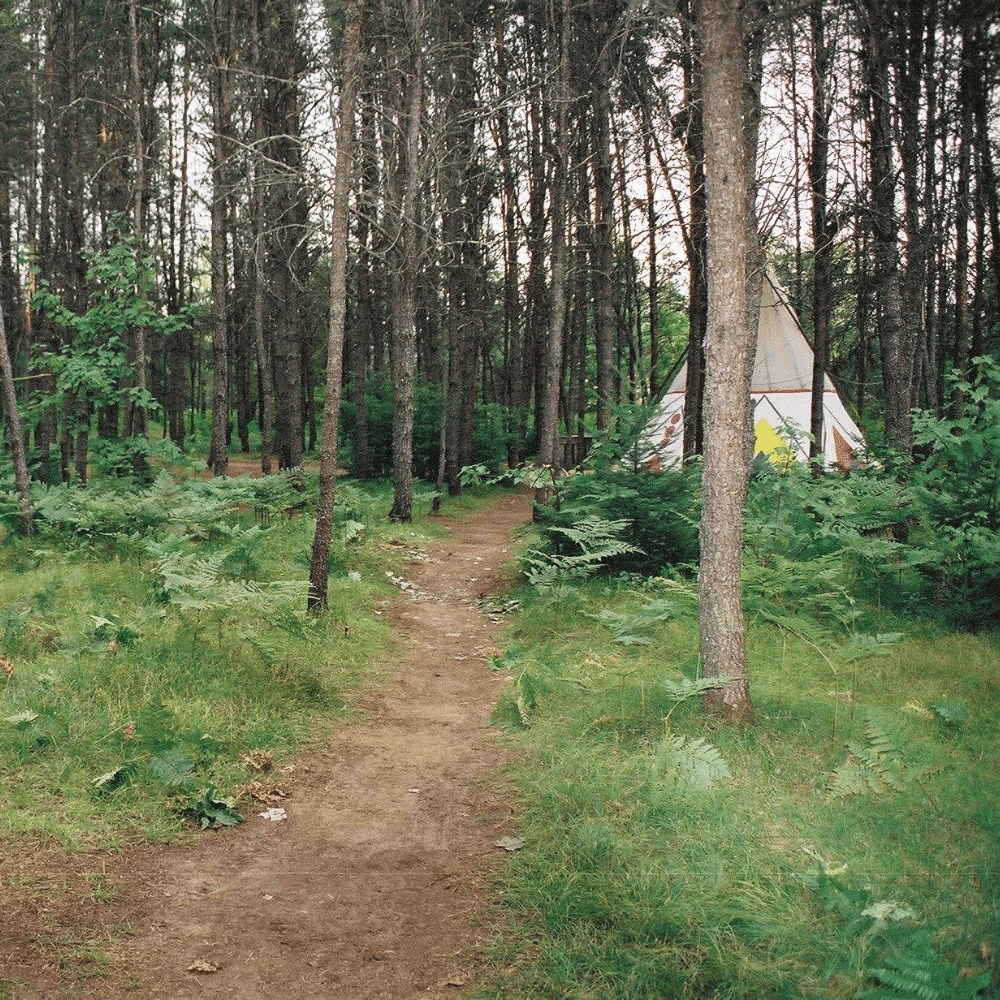 Canot ou kayak pour 2 personnes - Camping et tipis Labelle et la Rouge