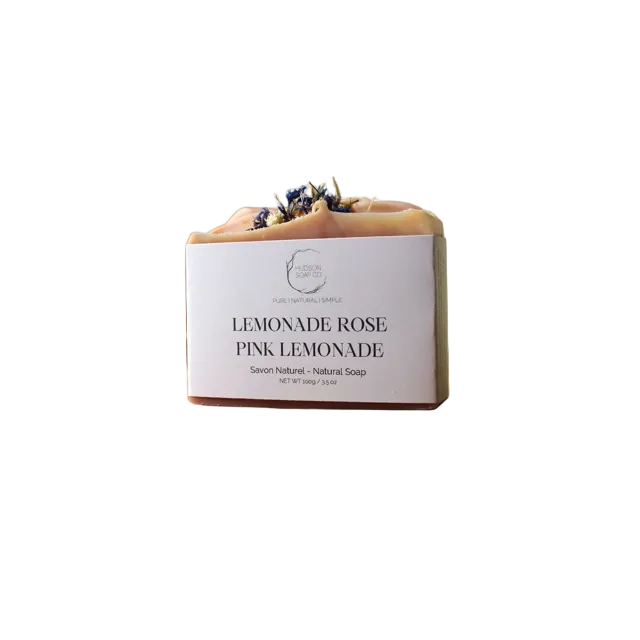 Natural artisanal soap - Pink Lemonade