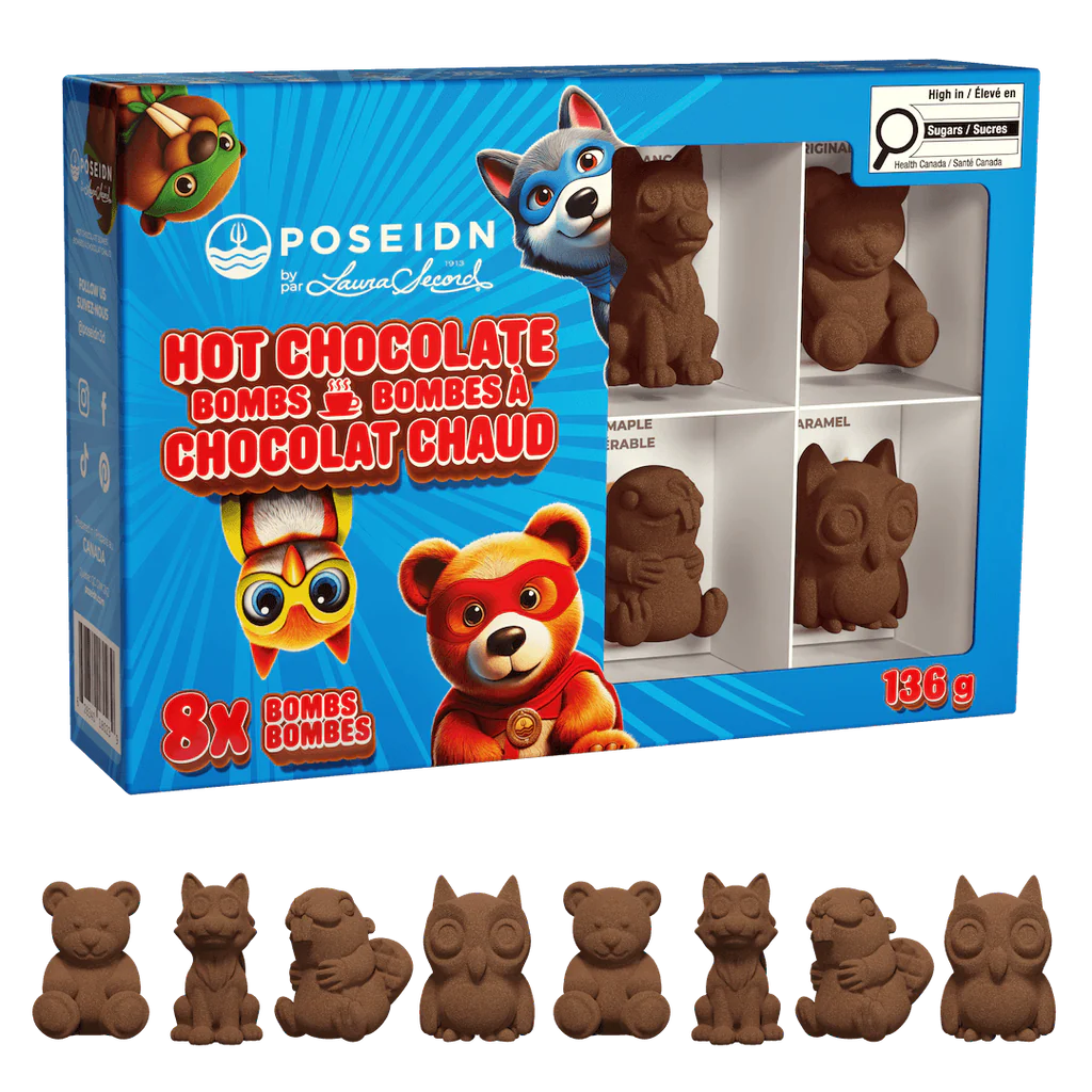 Coffret bombes à chocolat chaud - Édition Super Héros