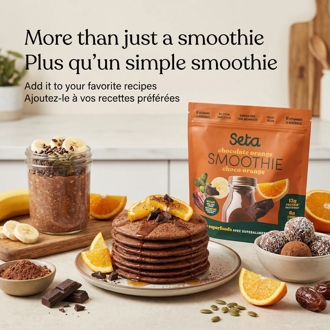 Mélange à smoothie - Chocolat et orange