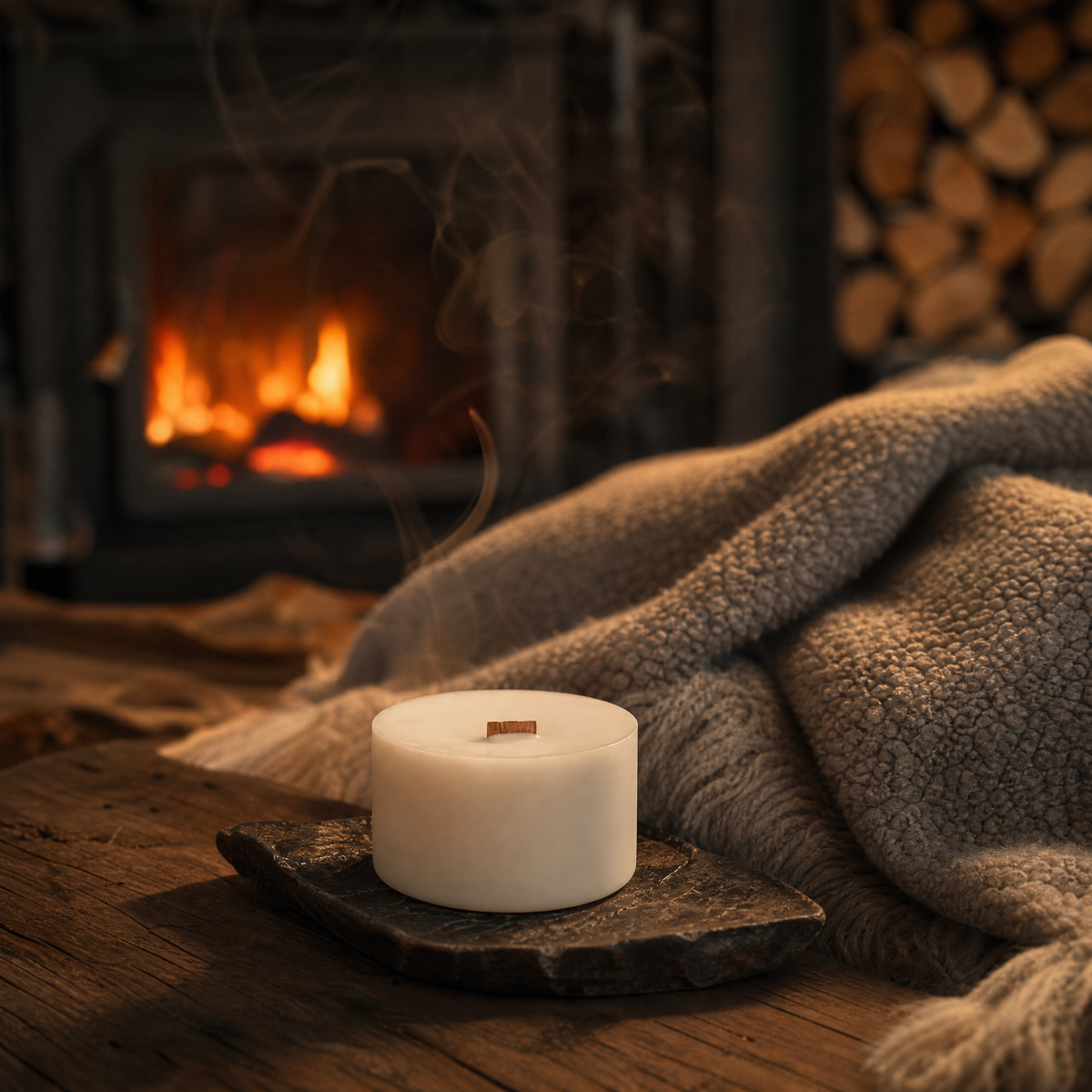 Recharge - Tremblant | Feu de bois + Ambre