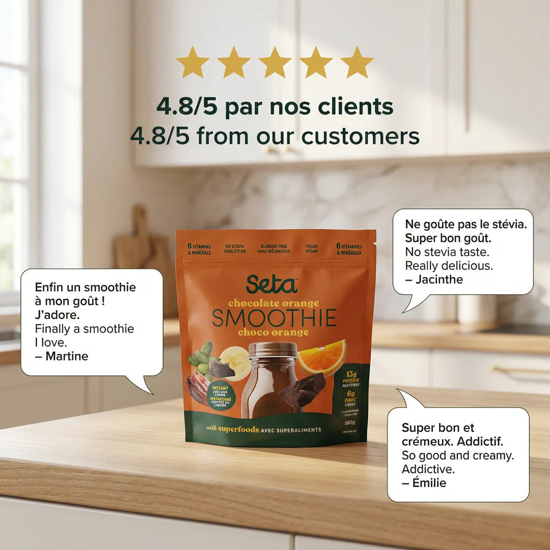 Mélange à smoothie - Chocolat et orange
