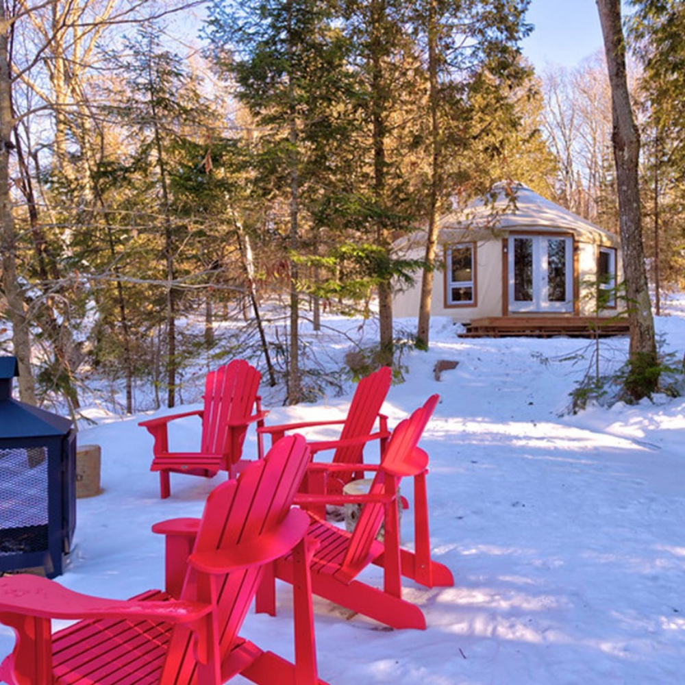 Deux nuitées en yourte pour 2 à 4 personnes - Hébergement Lac Copping
