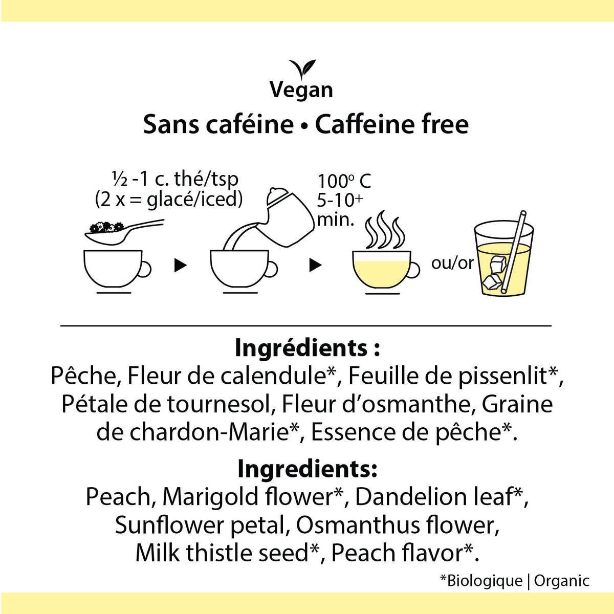 Tisane Tournesol