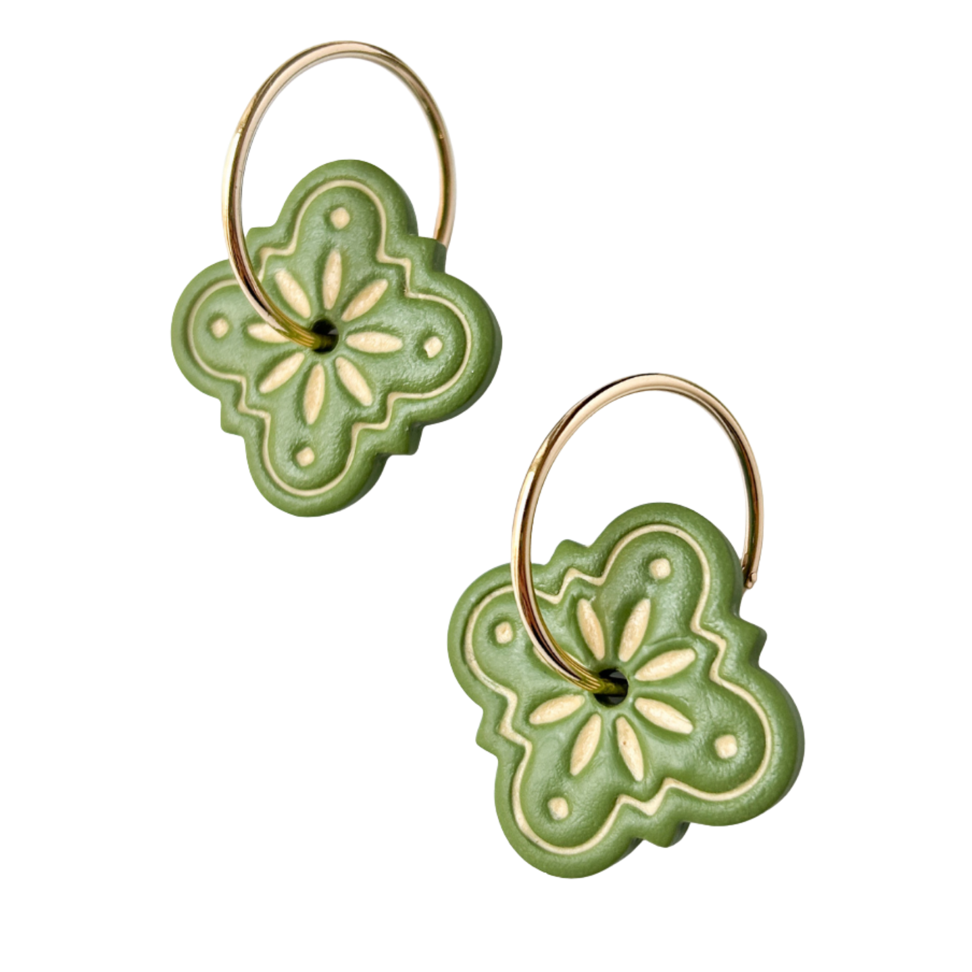 Boucles d'oreille Tuile Andaluz