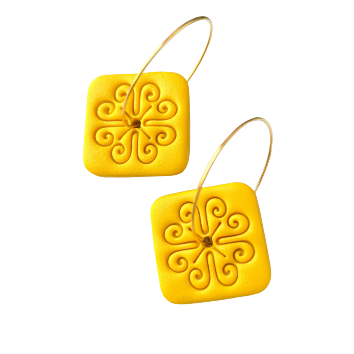 Boucles d'oreille Tuiles